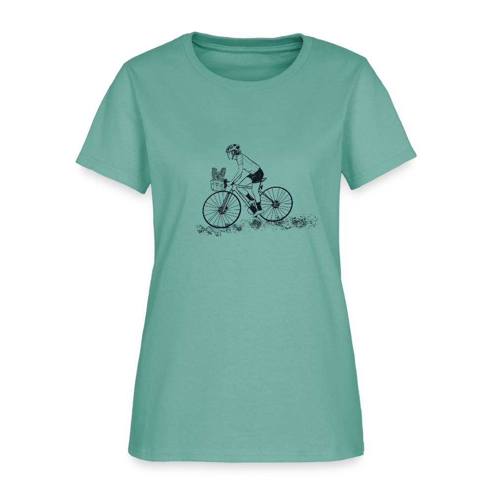 Biker with Dog - aquatic