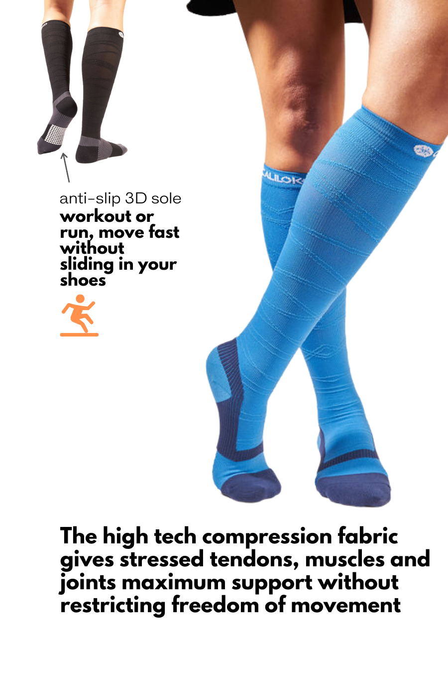 Redwood Performance Knee High Socks - Caliloko