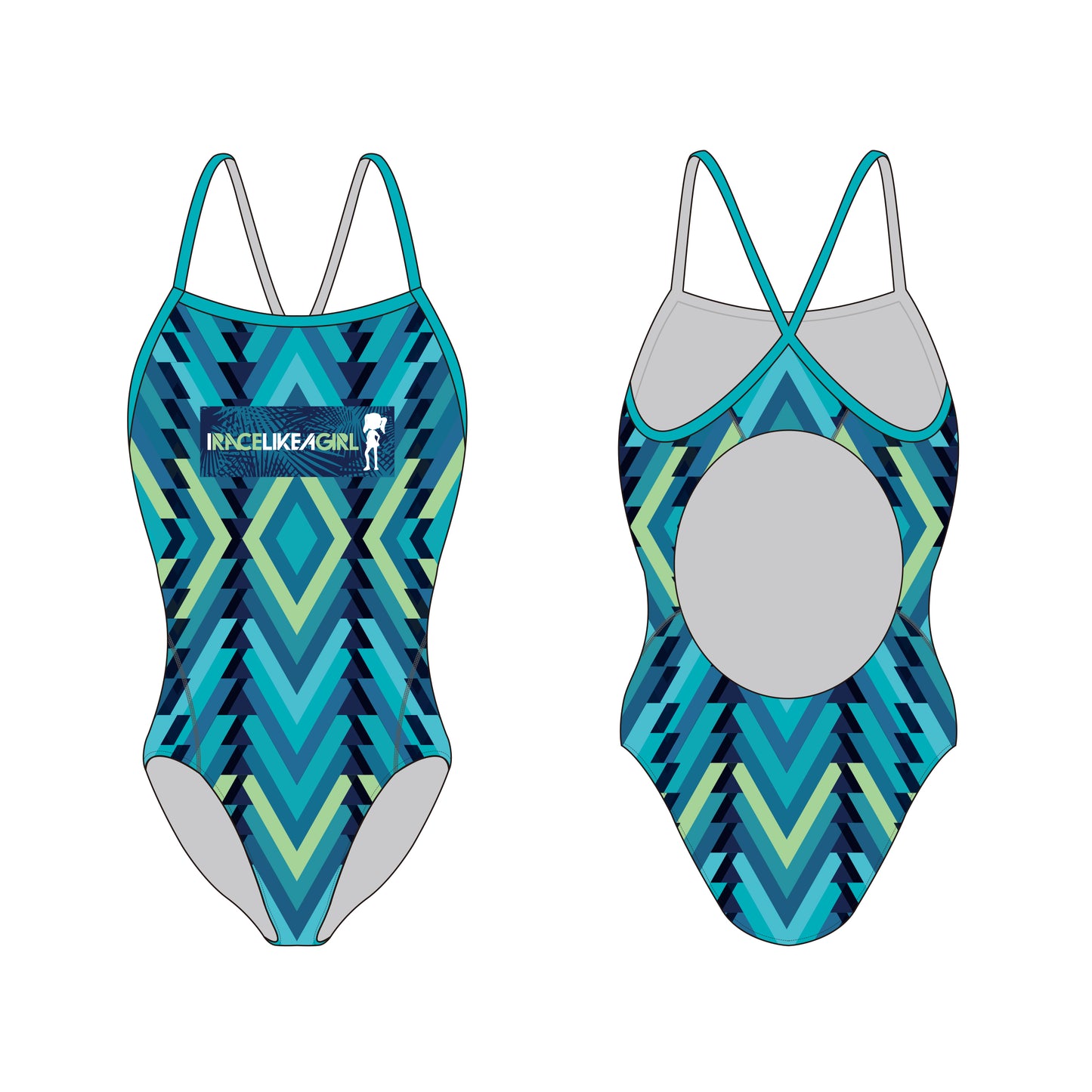Swim Suit - TURQUOISE