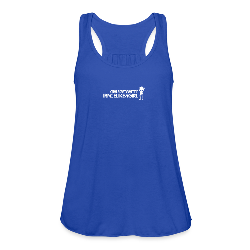 Women's Flowy Tank Top by Bella - royal blue