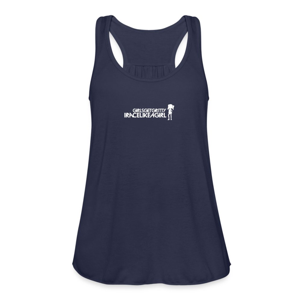 Women's Flowy Tank Top by Bella - navy