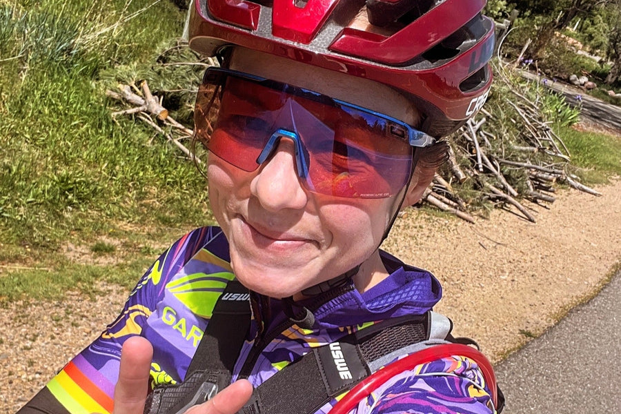 Angela Naeth out on a gravel ride