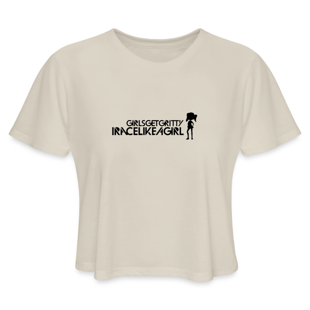 Women's Cropped T-Shirt - dust
