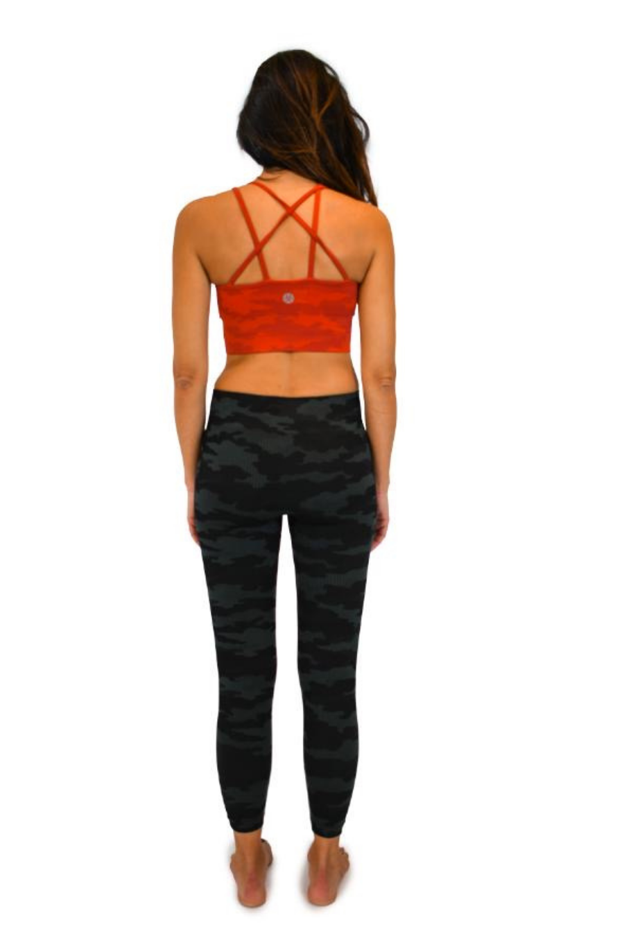 Sports Bra Camo Red - Caliloko