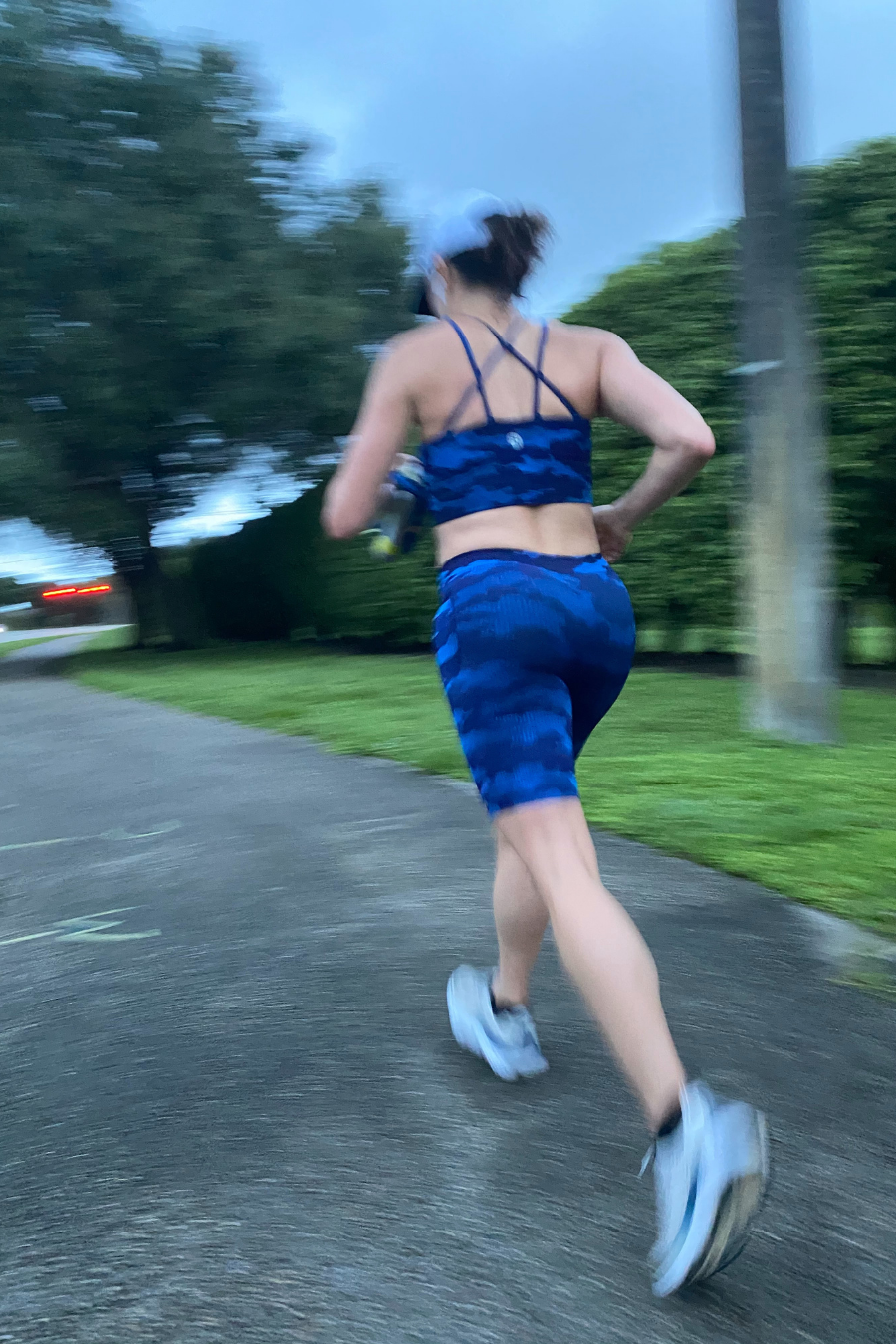 Sports Bra Camo Blue - Caliloko