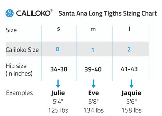 Caliloko Santa Ana Active 7/8 Tights High Rise