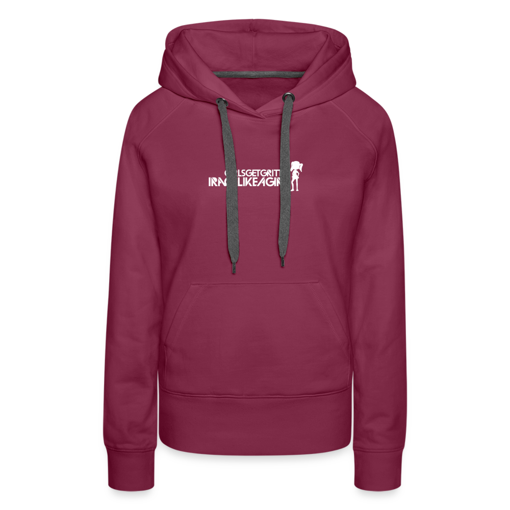 Women’s Premium Hoodie - burgundy