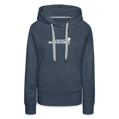 Women’s Premium Hoodie - heather denim