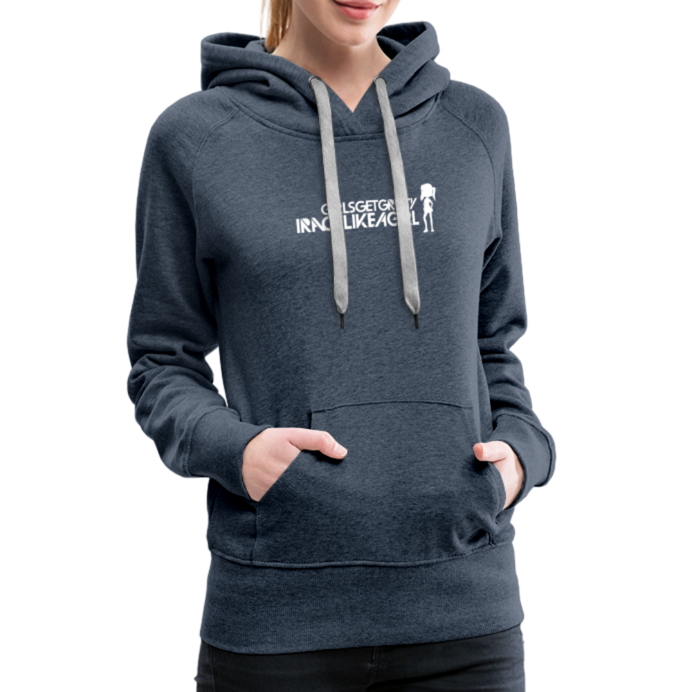 Women’s Premium Hoodie - heather denim